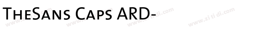 TheSans Caps ARD字体转换 TheSans Caps ARD字体转换